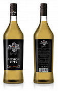 купить Сироп со вкусом Лесной Орех (Hazelnut Syrup) Агробар 1000 мл  в интернет-магазине