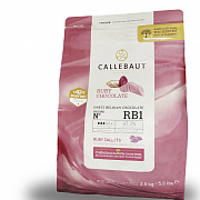 купить Шоколад рубиновый Ruby Callebaut CHR-R35RB1-E4-U70 4*2,5кг   в интернет-магазине