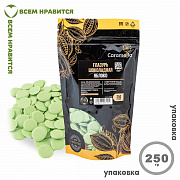 купить Глазурь шоколадная ДРОПСЫ зеленые "Яблоко" 250 гр  в интернет-магазине